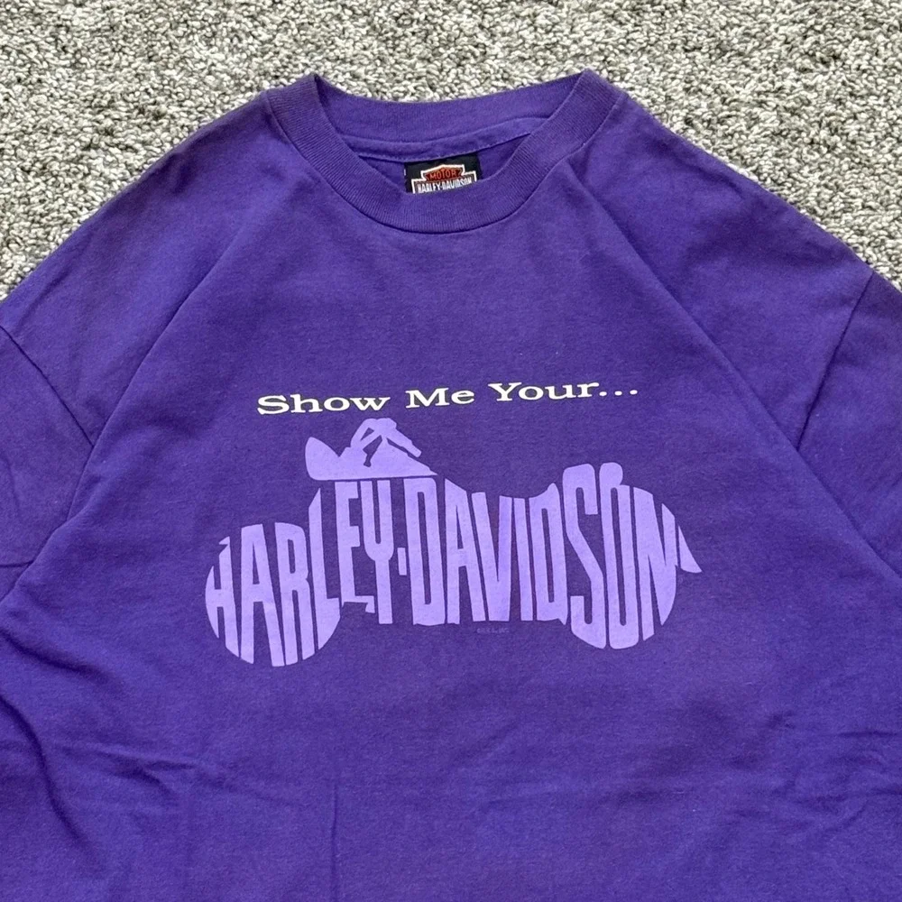 Vintage 90s Harley Davidson 